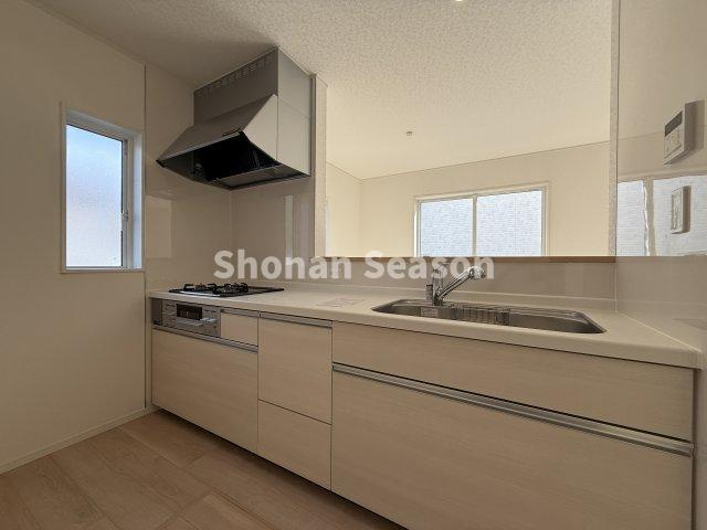 【キッチン】 | 会話の弾むカウンターキッチンは、配膳・片付けが楽々◎