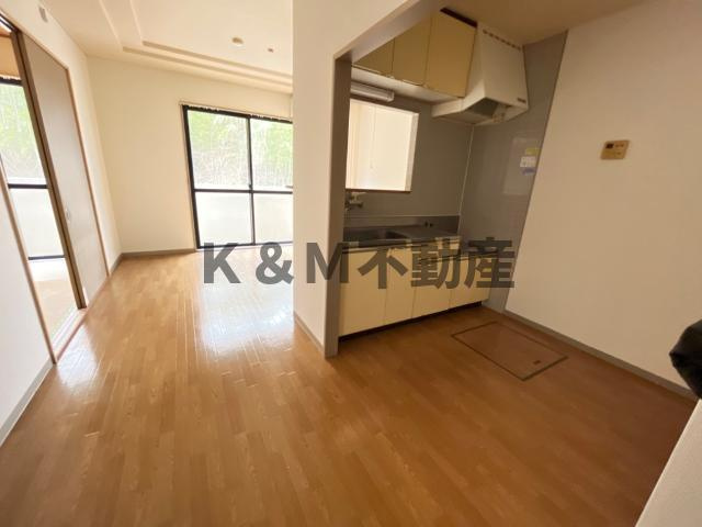 コーポピオーネⅡの居間・リビング|使いやすい居間です