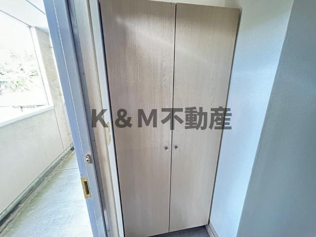 コーポピオーネⅡの収納|ちょっとした収納スペースも充実しています