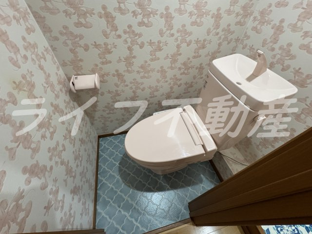シティパレス21玉造のトイレ|ゆったりとした空間のトイレです