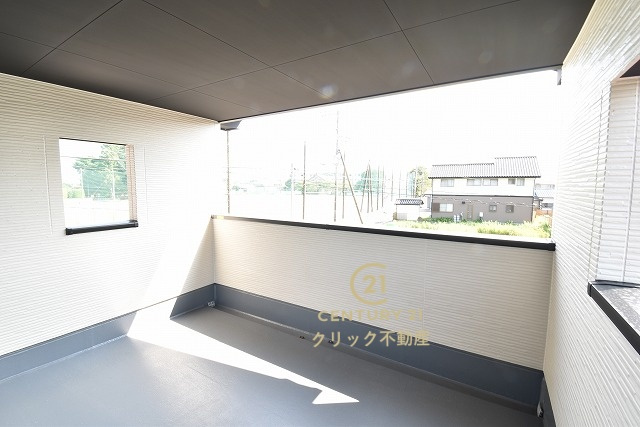 ケイアイフィット　常陸太田市馬場町　2期 　限定1棟！のバルコニー|お部屋から出られるバルコニーです。ちょっと気分転換に外の景色を眺めて深呼吸もいいですね。