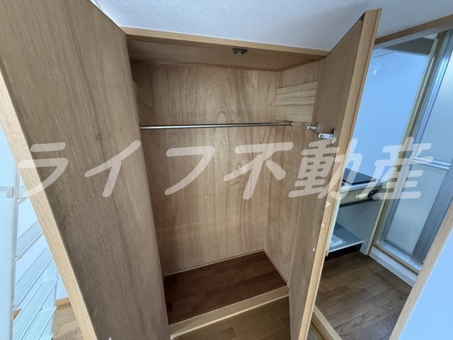 シティパレス21玉造の収納|大きなものも収納できそうです