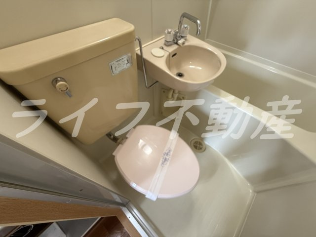 シティパレス21玉造のトイレ|ゆったりとした空間のトイレです