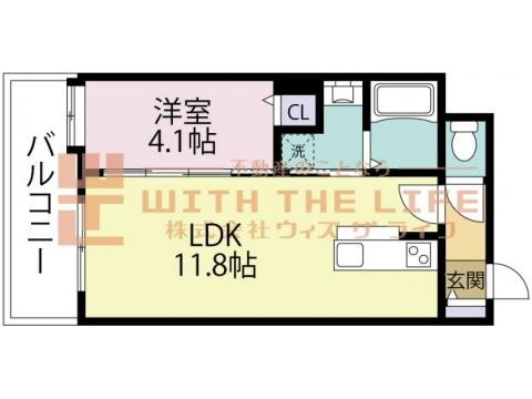 アポロ久留米東町【キャッシュバック対象物件】の間取り