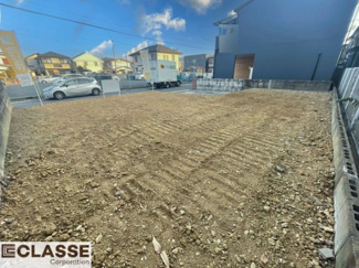 【前面道路含む現地写真】 | 宇治市伊勢田町砂田　売土地　建築条件無し