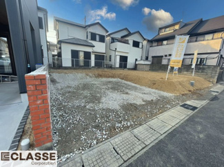 【前面道路含む現地写真】 | 宇治市伊勢田町砂田　売土地　建築条件無し