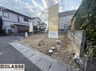 【前面道路含む現地写真】 | 宇治市広野町寺山　売土地　建築条件無し