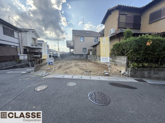 【前面道路含む現地写真】 | 宇治市広野町寺山　売土地　建築条件無し