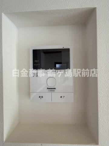 坂戸市関間中古戸建の防犯設備