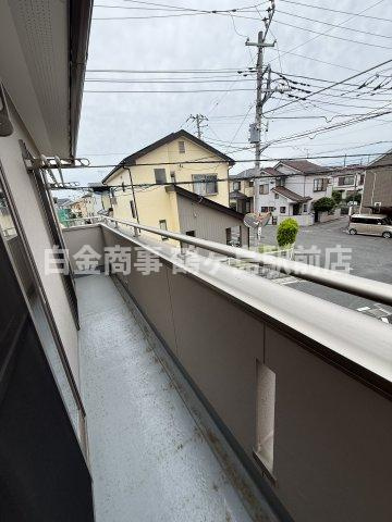 坂戸市関間中古戸建のバルコニー