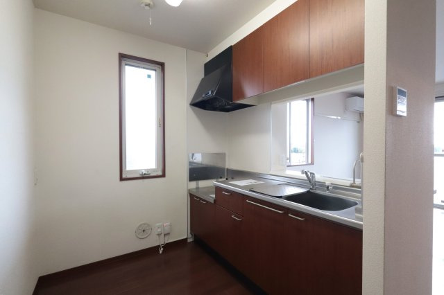 ラフォーレ福居11のキッチン|2025年9月撮影。