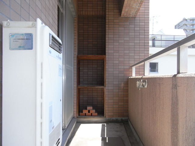 坂田ハイツのバルコニー