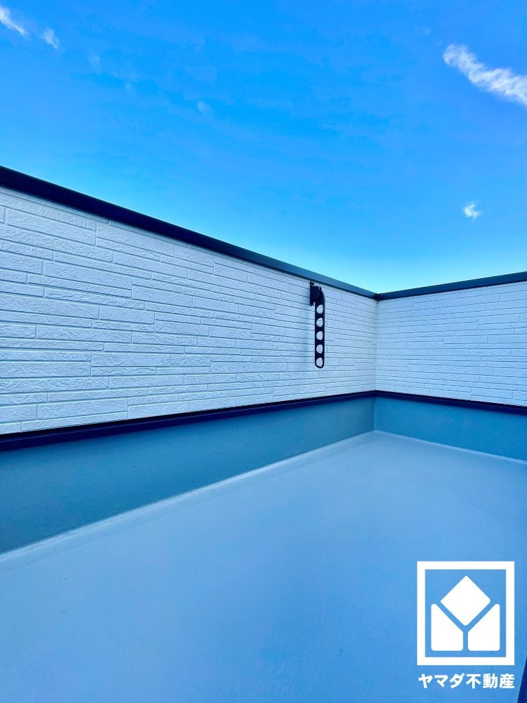 伏見区納所町のバルコニー