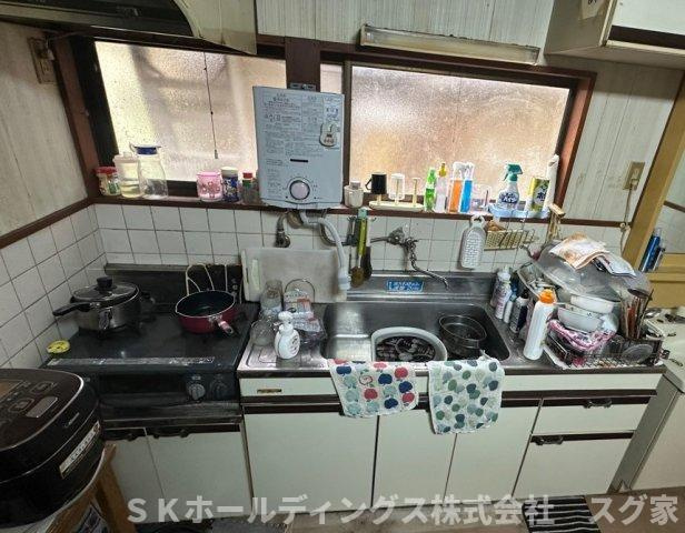 綾部市金河内町古民家のキッチン