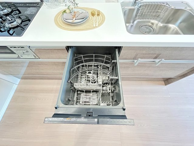 ◆リフォーム済◆京阪「神宮丸太町」駅徒歩４分◆スーパー徒歩２分◆河原町スカイマンションのキッチン|食器洗浄乾燥機