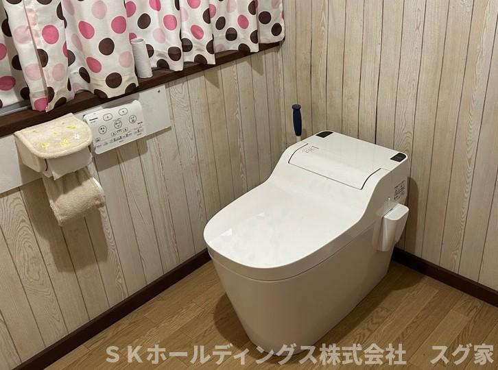 綾部市鍛治屋町古民家のトイレ