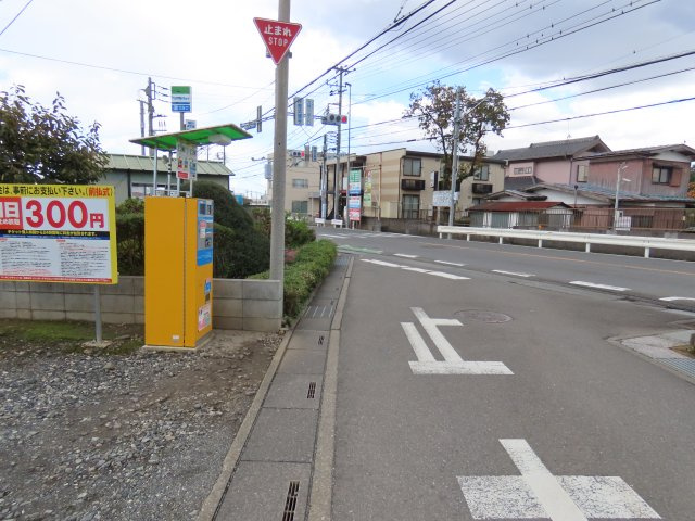 川越市笠幡売地の前面道路含む現地写真