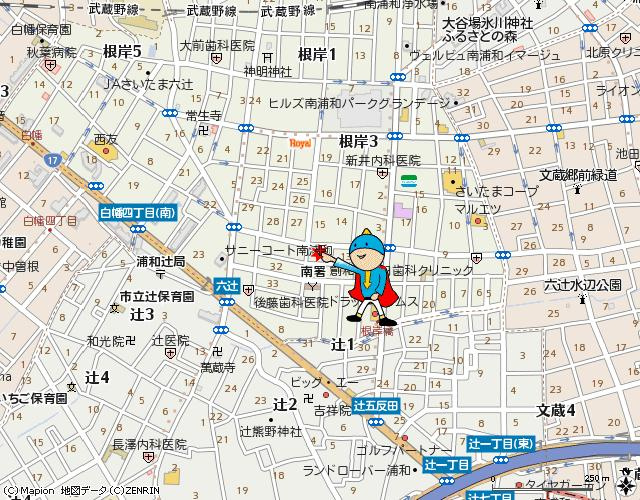 フォレスト根岸の地図