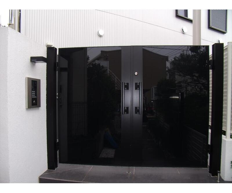 杉並区桃井４丁目のアパートのエントランス