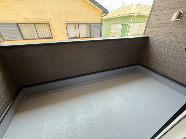 神戸市西区玉津町高津橋新築戸建２号棟のバルコニー