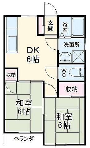 【間取り】 | アプリコットⅠ