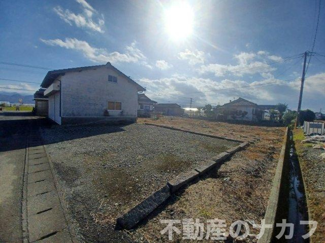 宇城市小川町新田出の売地の外観
