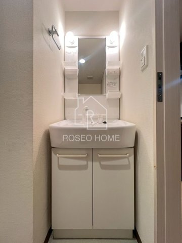 エステムプラザ大阪城パークフロントの洗面所