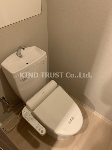 パークアクシス梅田のトイレ|清潔感のあるトイレです