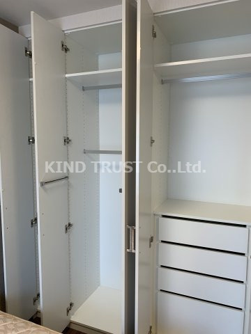 パークアクシス梅田の収納|便利な収納スペースです