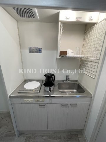 おおきに北梅田サニーアパートメントのキッチン|きれいなキッチンです