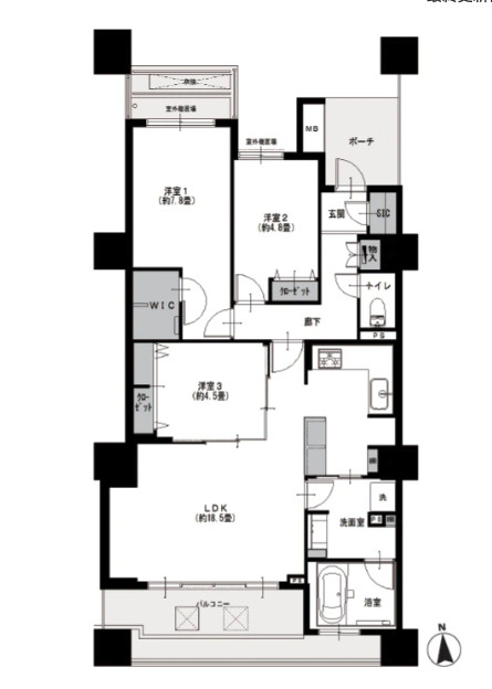 ★仲介手数料無料★シエルズガーデンエールタワー（多摩川リバーサイドのマンション）
