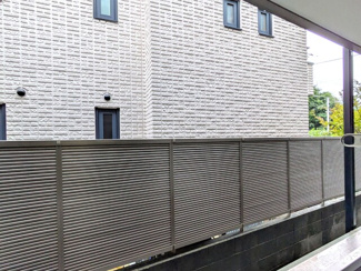 バルコニーから見た景色