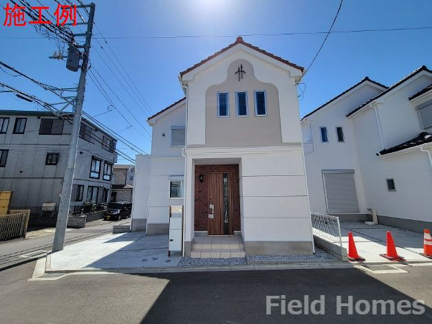 中央区青葉2丁目新築戸建て　4号棟の外観|外観施工例