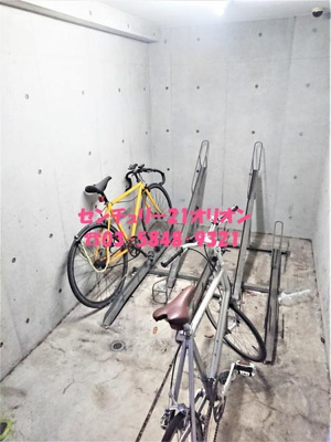 【その他共用部分】 | Branche鷺ノ宮（ブランシェサギノミヤ） | 敷地内駐輪場。屋内です