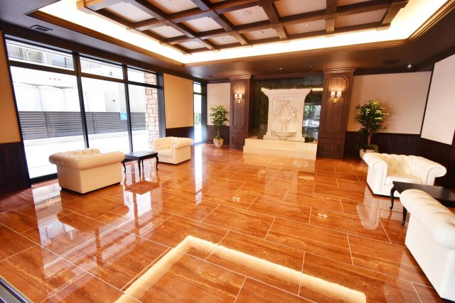 プレジオさくら夙川のロビー