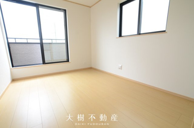 【洋室】 | 綾瀬市深谷中1丁目　新築戸建て　全3棟【仲介手数料無料】 | 2階　洋室1（6.0帖）