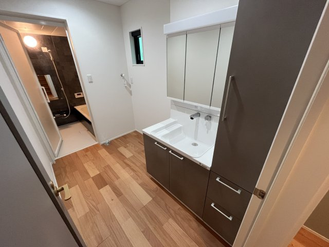 仲介手数料不要！東根市神町東三丁目B棟の脱衣所