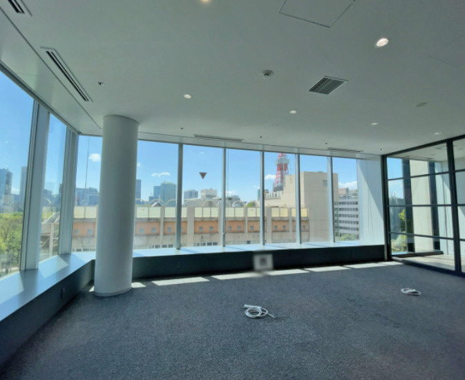 愛宕山PREXのロビー