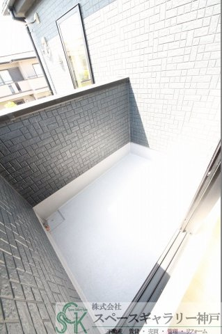 神陵台9丁目戸建のバルコニー