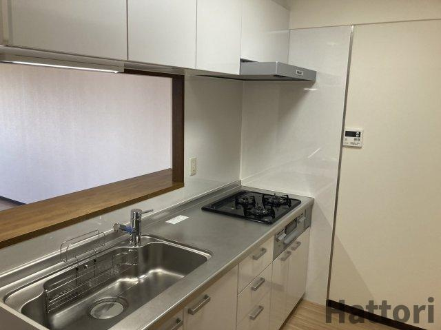 吹田市佐井寺３丁目の賃貸マンションのキッチン