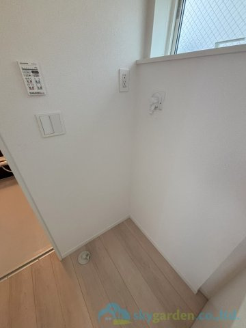 秦野市曽屋第27　新築戸建　全3棟2号棟のランドリースペース