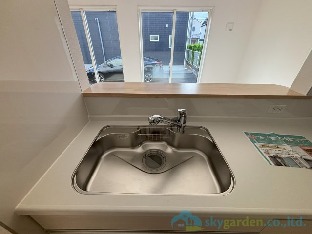 秦野市曽屋第27　新築戸建　全3棟2号棟のキッチン