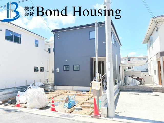 BELS取得物件　上池　新築３区画　3号棟の外観