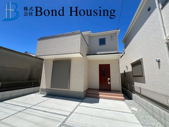 BELS取得物件　上池　新築３区画　2号棟の外観