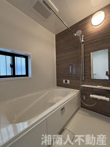 茅ヶ崎市松が丘１丁目新築戸建ての浴室|お風呂です