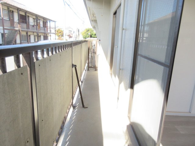 サンプレタ大畑のバルコニー