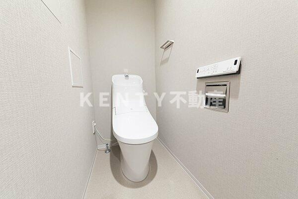 【トイレ】 | プラウドフラット戸越公園 | 清潔感のあるトイレです