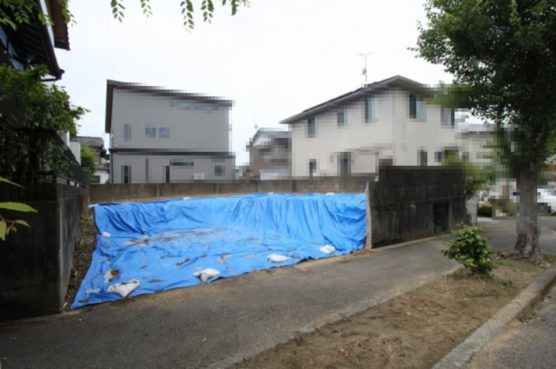 春野町平和　建築条件付き　売土地の土地図