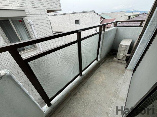 シャンピア蛍のバルコニー