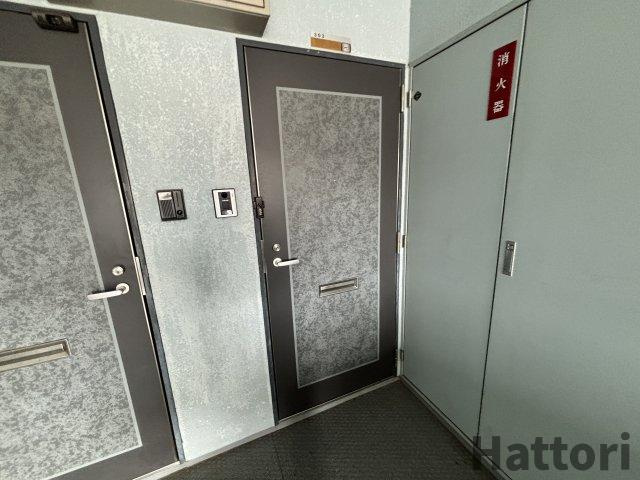 シャンピア蛍の玄関